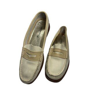 Sperry Top Sider Women's Driver Leather Penny Loafers Women’s Size 7.5